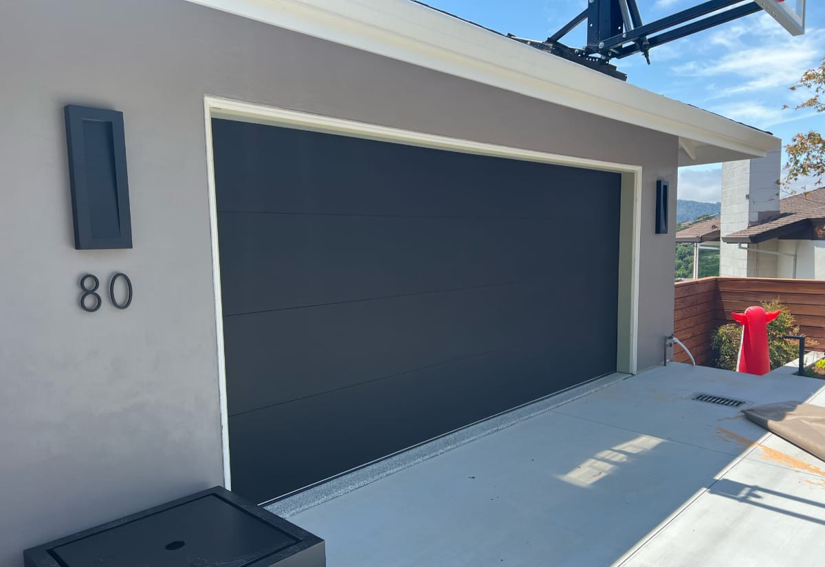 Modern style garage doors